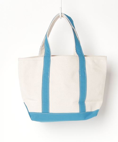 DISCUS（ディスカス）の「ST:DISCUS CANVAS TOTE S ディスカス キャンバストートバック Sサイズ（トートバッグ・レディース・ブルー・FREE）」の5枚目の写真
