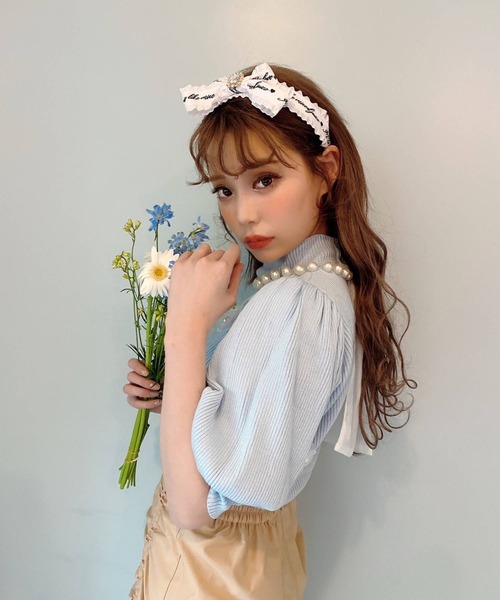 Swankiss - スワンキス ニット Swankiss（スワンキス）の「DR flower summer knit（ニット