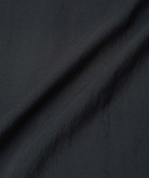 ADAM ET ROPE'（アダムエロペ）の「【EVALET/エバレット】ボックスシルエット オープンカラーシャツ（シャツ/ブラウス・メンズ・ダークブラウン/ブルー系その他2/ブラック・L/M）」の18枚目の写真