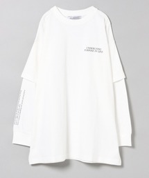 JEANASIS | 【YOGA】レイヤードプリントTEE/894875(Tシャツ/カットソー)
