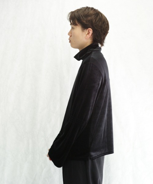 KAIKO（カイコー）の「KAIKO TECH VELOUR TURTLE（Tシャツ/カットソー・メンズ・ブラック・S/M）」の2枚目の写真