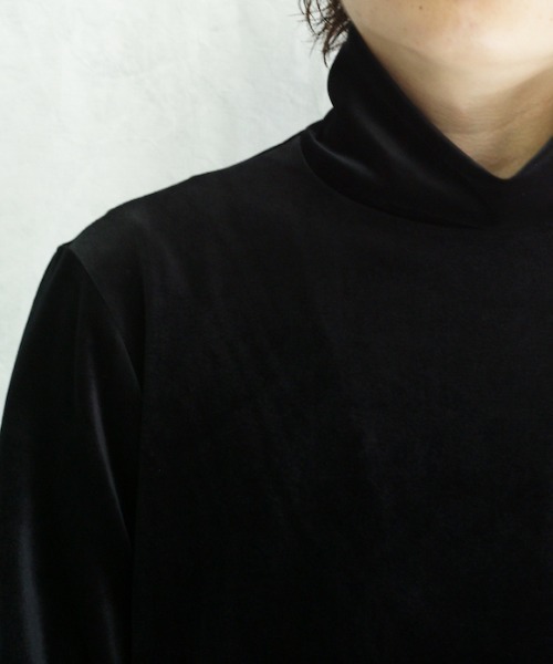 KAIKO（カイコー）の「KAIKO TECH VELOUR TURTLE（Tシャツ/カットソー・メンズ・ブラック・S/M）」の4枚目の写真