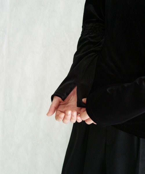 KAIKO（カイコー）の「KAIKO TECH VELOUR TURTLE（Tシャツ/カットソー・メンズ・ブラック・S/M）」の7枚目の写真