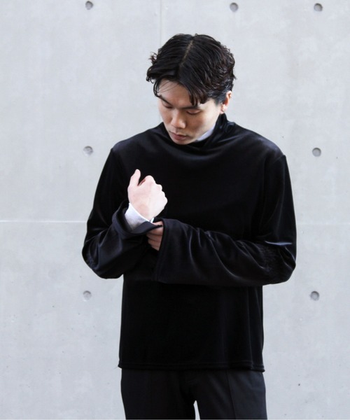 KAIKO（カイコー）の「KAIKO TECH VELOUR TURTLE（Tシャツ/カットソー・メンズ・ブラック・S/M）」の8枚目の写真
