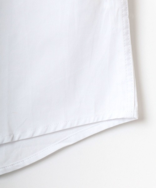 U.S. POLO ASSN.（ユーエスポロアッスン）の「U.S. POLO ASSN./ユーエスポロアッスン 別注 ツイル 無地 ストライプ ロゴ ワンポイント刺繍 ボタンダウンシャツ/レディース メンズ（シャツ/ブラウス・メンズ・ホワイト/ブラック/ベージュ/ネイビー/ホワイト系その他/ブルー系その他/ブルー系その他2/ブルー系その他3・LL/M/L）」の17枚目の写真