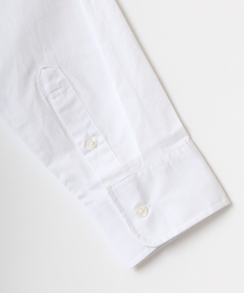 U.S. POLO ASSN.（ユーエスポロアッスン）の「U.S. POLO ASSN./ユーエスポロアッスン 別注 ツイル 無地 ストライプ ロゴ ワンポイント刺繍 ボタンダウンシャツ/レディース メンズ（シャツ/ブラウス・メンズ・ホワイト/ブラック/ベージュ/ネイビー/ホワイト系その他/ブルー系その他/ブルー系その他2/ブルー系その他3・LL/M/L）」の19枚目の写真