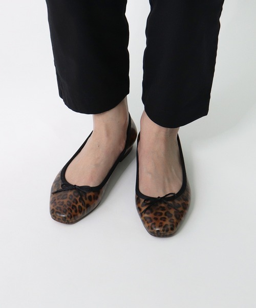 TEMPERATE(テンパレイト)の「TEMPERATE / テンパレイト EMMA PRINT エマプリント レインシューズ レインパンプス レインバレエ レオパード ヒョウ柄 豹柄 SYI(レインシューズ・レディース・レオパード・40/38/39/41/37/36)」の6枚目の写真