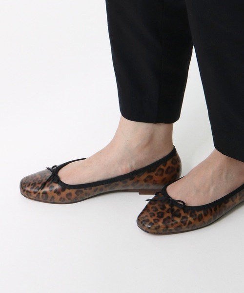 TEMPERATE(テンパレイト)の「TEMPERATE / テンパレイト EMMA PRINT エマプリント レインシューズ レインパンプス レインバレエ レオパード ヒョウ柄 豹柄 SYI(レインシューズ・レディース・レオパード・40/38/39/41/37/36)」の7枚目の写真