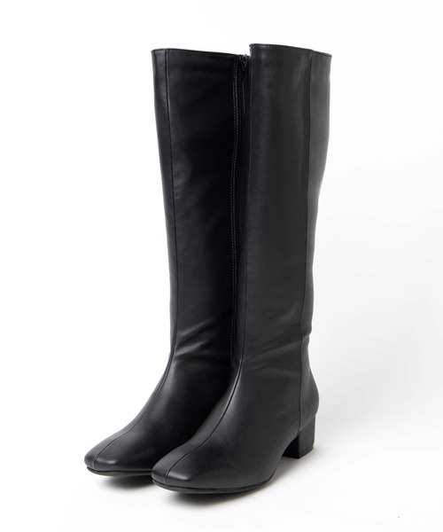 WEGO（ウィゴー）の「WEGO/ロングブーツ（ブーツ・レディース・ブラック/ブラウン/オフホワイト・MEDIUM/LARGE）」の17枚目の写真