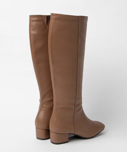 WEGO（ウィゴー）の「WEGO/ロングブーツ（ブーツ・レディース・ブラック/ブラウン/オフホワイト・MEDIUM/LARGE）」の20枚目の写真