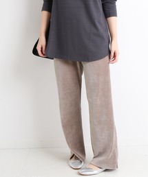 SLOBE IENA（スローブイエナ）の「コールカットストレートパンツ【手洗い可能/ウエストゴム】◆（その他パンツ・レディース）」