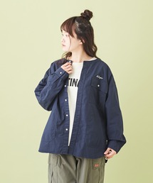 CUBE SUGAR（キューブシュガー）の「ダンプ シャツ ジャケット（ノーカラージャケット）」