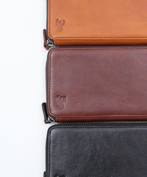 coen（コーエン）の「イタリアンレザーロングウォレットⅡ（財布・メンズ・ブラック/ブラウン/ダークブラウン・フリー）」の10枚目の写真