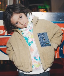 RADCHAP | デニムポケットボアブルゾン(ブルゾン)