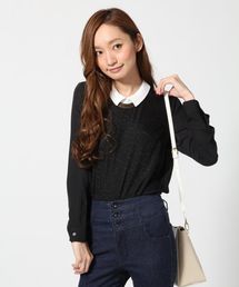 HARE | ガラカサネプルオーバーシャツ【HARE】(シャツ/ブラウス)