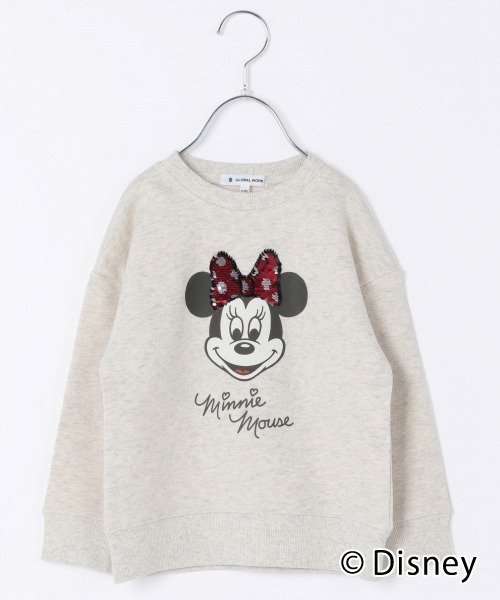 GLOBAL WORK（グローバルワーク）の「【キッズ】Disney&Pixar/クルースウェット/922596（スウェット・キッズ・ライトグレー/ブラック/オフホワイト/ダークグレー/ライトパープル・110cm/100cm/120cm/130cm/140cm）」の2枚目の写真