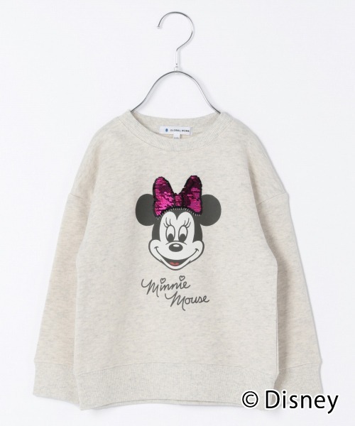 GLOBAL WORK（グローバルワーク）の「【キッズ】Disney&Pixar/クルースウェット/922596（スウェット・キッズ・ライトグレー/ブラック/オフホワイト/ダークグレー/ライトパープル・110cm/100cm/120cm/130cm/140cm）」の7枚目の写真