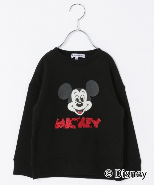 GLOBAL WORK（グローバルワーク）の「【キッズ】Disney&Pixar/クルースウェット/922596（スウェット・キッズ・ライトグレー/ブラック/オフホワイト/ダークグレー/ライトパープル・110cm/100cm/120cm/130cm/140cm）」の19枚目の写真