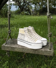 ASH | 【JAGGER PATCHWORK】WH/C 厚底スニーカー(スニーカー)