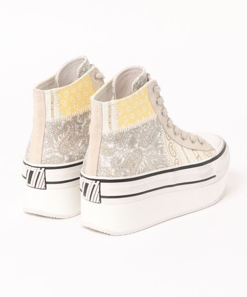 ASH（アッシュ）の「【JAGGER PATCHWORK】WH/C 厚底スニーカー（スニーカー・レディース・ホワイト・37/40/39/35/36/38）」の8枚目の写真