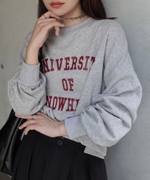 CORNERS（コーナーズ）の「サイドスリットビッグカレッジスウェット（スウェット）」