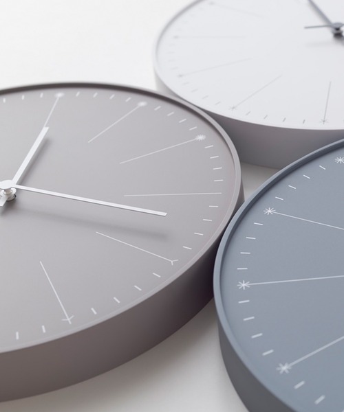 Lemnos（レムノス）の「【レムノス lemnos】dandelion(NL14-11) ダンデライオン（掛け時計・レディース・ホワイト/ベージュ/グレー・FREE）」の9枚目の写真