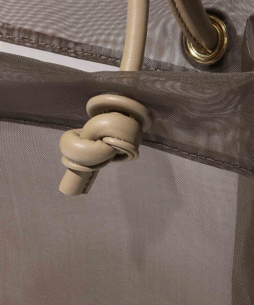 Heather(ヘザー)の「チュールトートSET 934957(トートバッグ・レディース・ホワイト系その他/ブラウン系その他・ONESIZE)」の14枚目の写真