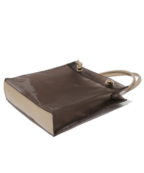 Heather(ヘザー)の「チュールトートSET 934957(トートバッグ・レディース・ホワイト系その他/ブラウン系その他・ONESIZE)」の7枚目の写真