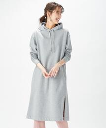 裏毛 スウェットワンピース