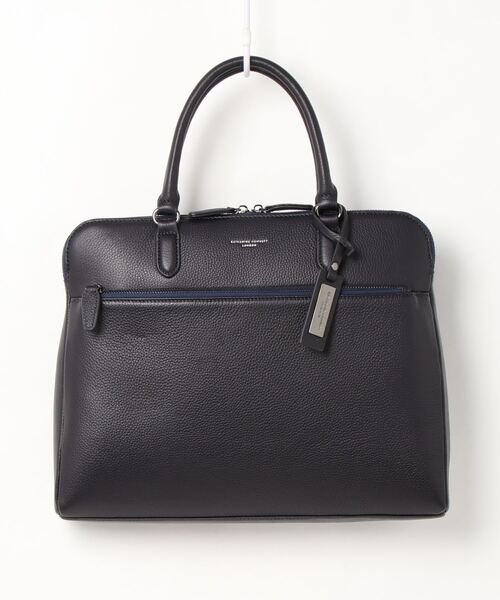 KATHARINE HAMNETT LONDON (キャサリンハムネットロンドン)の「【KATHARINE HAMNETT LONDON】(KST)ブリーフケース(ビジネスバッグ・メンズ・ネイビー/ブラック/ダークブラウン・FREE)」の3枚目の写真