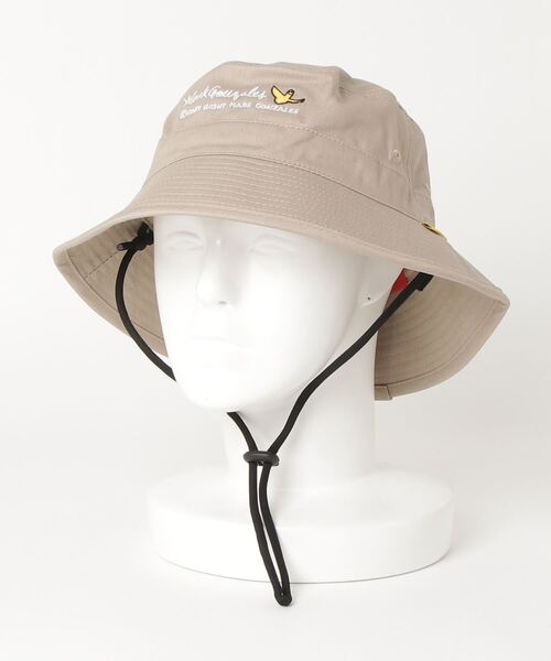 Mark Gonzales(マーク・ゴンザレス)の「【MARK GONZALES/マークゴンザレス】エンジェルロゴ刺繍アドベンチャーハット(ハット・メンズ・ブラック/ベージュ/ネイビー・FREE)」の18枚目の写真