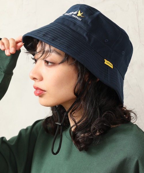 Mark Gonzales(マーク・ゴンザレス)の「【MARK GONZALES/マークゴンザレス】エンジェルロゴ刺繍アドベンチャーハット(ハット・メンズ・ブラック/ベージュ/ネイビー・FREE)」の20枚目の写真