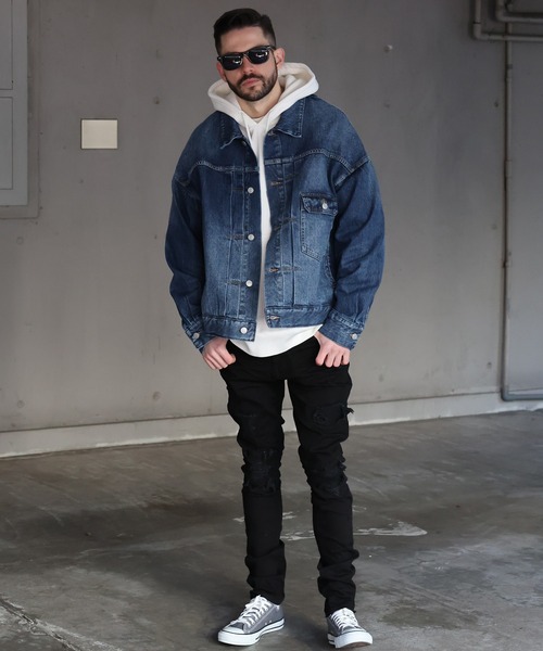 JACKROSE デニムジャケット gジャン JE-FRINGE 2ND DENIM JKT