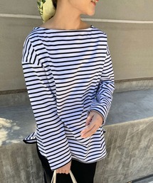 SLOBE IENA | ラウンドテールロングTEE【手洗い可能】◆(Tシャツ/カットソー)