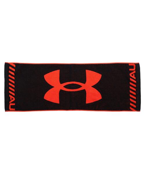 UNDER ARMOUR(アンダーアーマー)の「UAスポーツタオル(トレーニング/メンズ/レディース)(タオル・レディース・ブラック×ホワイト/レッド・ONESIZE)」の7枚目の写真