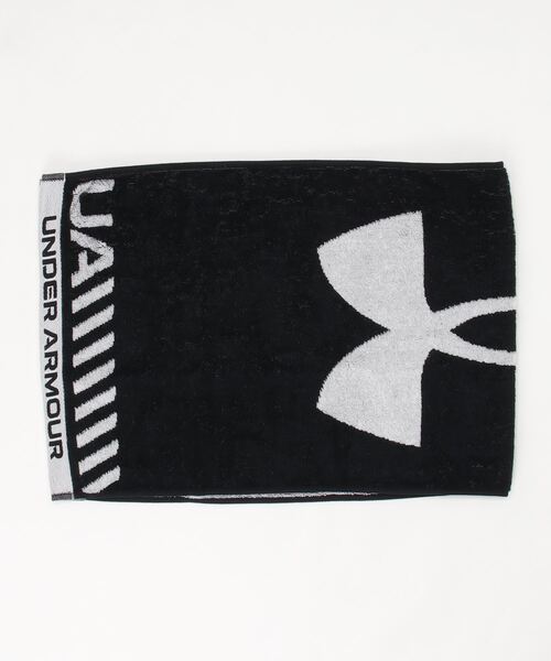 UNDER ARMOUR(アンダーアーマー)の「UAスポーツタオル(トレーニング/メンズ/レディース)(タオル・レディース・ブラック×ホワイト/レッド・ONESIZE)」の3枚目の写真