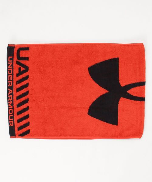 UNDER ARMOUR(アンダーアーマー)の「UAスポーツタオル(トレーニング/メンズ/レディース)(タオル・レディース・ブラック×ホワイト/レッド・ONESIZE)」の4枚目の写真