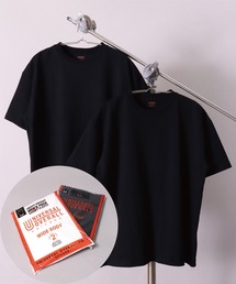 UNIVERSAL OVERALL | 【UNIVERSAL OVERALL】【ユニセックス】2枚入り 7.5オンス ベビーウェイト Tシャツ(LG)(Tシャツ/カットソー)
