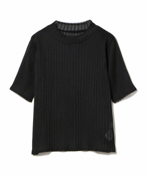 Ray BEAMS（レイビームス）の「Ray BEAMS / プリーツ ハイネック Tシャツ（Tシャツ/カットソー・レディース・ブラック/ベージュ/グリーン系その他2・ONE SIZE）」の8枚目の写真