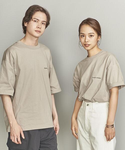 BEAUTY&YOUTH UNITED ARROWS(ビューティーアンドユースユナイテッドアローズ)の「【Wellness Sports Wear】 BY FREEDOM STANDARD エンブロ Tシャツ(Tシャツ/カットソー・メンズ・ピンク/ライトグレー/ベージュ/ロイヤルブルー/グレー/ライム/ブラック/ホワイト・S/M/L/XL)」の5枚目の写真