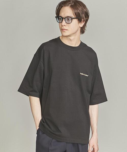 BEAUTY&YOUTH UNITED ARROWS(ビューティーアンドユースユナイテッドアローズ)の「【Wellness Sports Wear】 BY FREEDOM STANDARD エンブロ Tシャツ(Tシャツ/カットソー・メンズ・ピンク/ライトグレー/ベージュ/ロイヤルブルー/グレー/ライム/ブラック/ホワイト・S/M/L/XL)」の3枚目の写真