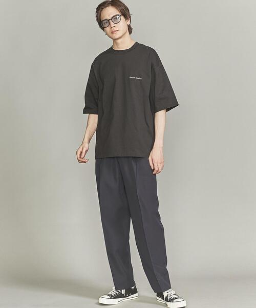 BEAUTY&YOUTH UNITED ARROWS(ビューティーアンドユースユナイテッドアローズ)の「【Wellness Sports Wear】 BY FREEDOM STANDARD エンブロ Tシャツ(Tシャツ/カットソー・メンズ・ピンク/ライトグレー/ベージュ/ロイヤルブルー/グレー/ライム/ブラック/ホワイト・S/M/L/XL)」の9枚目の写真