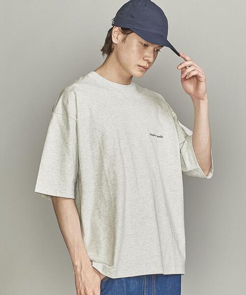 BEAUTY&YOUTH UNITED ARROWS(ビューティーアンドユースユナイテッドアローズ)の「【Wellness Sports Wear】 BY FREEDOM STANDARD エンブロ Tシャツ(Tシャツ/カットソー・メンズ・ピンク/ライトグレー/ベージュ/ロイヤルブルー/グレー/ライム/ブラック/ホワイト・S/M/L/XL)」の15枚目の写真