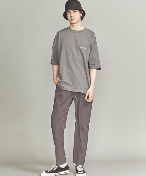 BEAUTY&YOUTH UNITED ARROWS(ビューティーアンドユースユナイテッドアローズ)の「【Wellness Sports Wear】 BY FREEDOM STANDARD エンブロ Tシャツ(Tシャツ/カットソー・メンズ・ピンク/ライトグレー/ベージュ/ロイヤルブルー/グレー/ライム/ブラック/ホワイト・S/M/L/XL)」の18枚目の写真