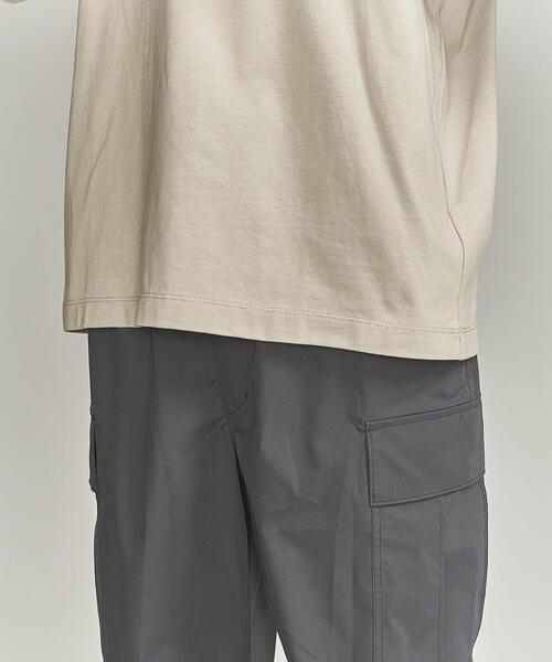 BEAUTY&YOUTH UNITED ARROWS(ビューティーアンドユースユナイテッドアローズ)の「【Wellness Sports Wear】 BY FREEDOM STANDARD エンブロ Tシャツ(Tシャツ/カットソー・メンズ・ピンク/ライトグレー/ベージュ/ロイヤルブルー/グレー/ライム/ブラック/ホワイト・S/M/L/XL)」の17枚目の写真