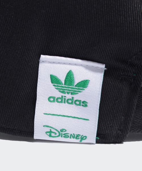 adidas（アディダス）の「ノット イージー ビーイング グリーン ダッドキャップ / アディダスオリジナルス（キャップ・メンズ・ブラック×グリーン/ベージュ・MEDIUM/X-LARGE/LARGE）」の7枚目の写真