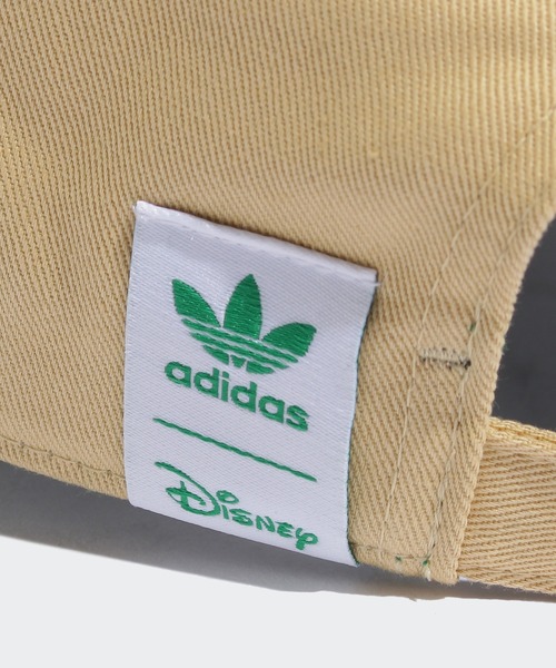 adidas（アディダス）の「ノット イージー ビーイング グリーン ダッドキャップ / アディダスオリジナルス（キャップ・メンズ・ブラック×グリーン/ベージュ・MEDIUM/X-LARGE/LARGE）」の12枚目の写真