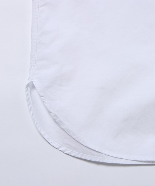 ADAM ET ROPE'（アダムエロペ）の「ベーシックバンドカラーレギュラーサイズシャツ（シャツ/ブラウス・メンズ・ホワイト/ブラック系その他2/ブルー系その他5・M/L）」の5枚目の写真