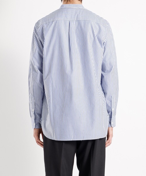 ADAM ET ROPE'（アダムエロペ）の「ベーシックバンドカラーレギュラーサイズシャツ（シャツ/ブラウス・メンズ・ホワイト/ブラック系その他2/ブルー系その他5・M/L）」の16枚目の写真