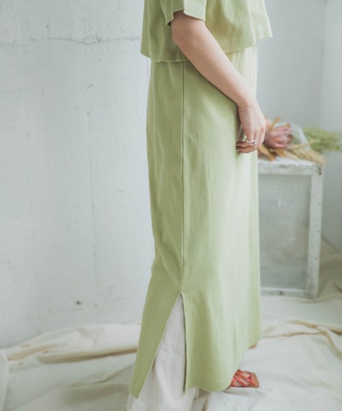 ITEMS URBANRESEARCH（アイテムズ アーバンリサーチ）の「カットセットワンピース（ワンピース・レディース・チャコールグレー/オフホワイト/ライトカーキ/グレー系その他・FREE）」の15枚目の写真